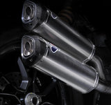 Tubo De Escape Con Homologación Acústica Acero Inox - Termignoni Compatible Con Ducati Monster 1100 Evo