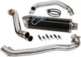 Complete Exhaust System Without Catalytic Converter And Without Sound Certification Carbon - Termignoni Compatible With Ducati Hypermotard 1100