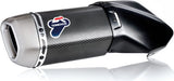 Tubo De Escape Con Homologación Acústica Carbono - Termignoni Compatible Con Ducati Multistrada 1200 (2015-2017)