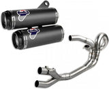 Sistema De Escape Completo Sin Catalizador Y Sin Homologación Acústica Carbono - Termignoni Compatible Con Ducati Monster 1200 (2017)