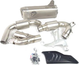 Sistema De Escape Completo Sin Catalizador Y Sin Homologación Acústica Titano - Termignoni Compatible Con Ducati Multistrada 1260 (2018)