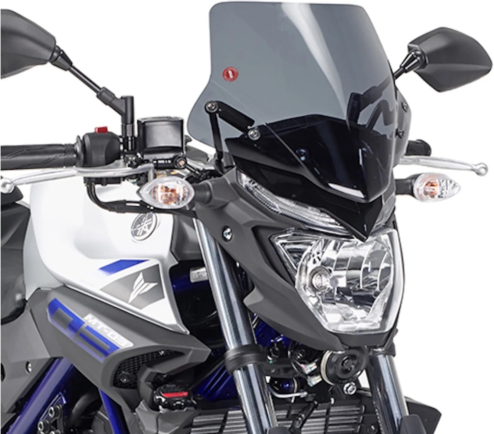 Cúpula Ahumada - Givi Compatible Con Yamaha Mt-03 321 (2016-2019)