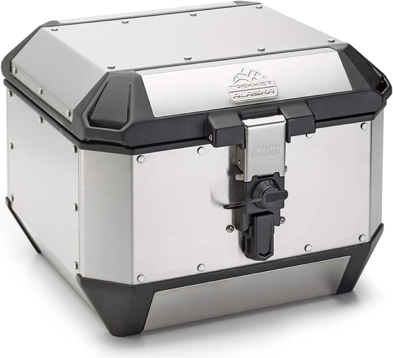 Baúl Monokey Trekker Alaska Aluminio 44 Lt 6Kg Trekker Alaska Aluminio - Givi Compatible Con Ktm 1050 Adventure (2015-2016)