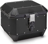 Baúl Monokey Trekker Alaska Aluminio Negro 44 Lt Trekker Alaska Aluminio - Givi Compatible Con Ktm 1090 Adventure (2017-2019)