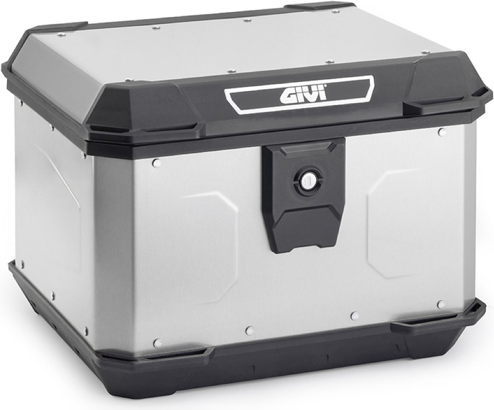 Monolock Alpina Aluminium Top Case - 44 Lt Alpina Aluminium - Givi Compatible With Sym Joyride 125 - 200 Evo (2009-2022)