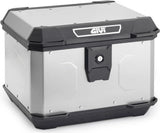 Baúl Monolock Alpina Aluminio 44 Lt Alpina Aluminio - Givi Compatible Con Benelli Trk 702 (2023-2024)