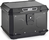Monolock Alpina Black Aluminium Top Case - 44 Lt Alpina Aluminium - Givi Compatible With Niu Fqi 500 (2025)