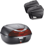 Maleta K42N + Maletas K22N + Soporte + Portamaletas Rapida - Kappa Moto Compatible Con Honda Crf 1000 L Africa Twin (2018-2019)