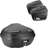 Maleta K47Nt + Maletas K22N + Soporte + Portamaletas Rapida - Kappa Moto Compatible Con Honda Crf 1000 L Africa Twin (2018-2019)