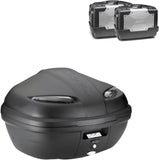 Maleta K47Nt + Maletas Kgr46 + Soporte + Portamaletas Rapida - Kappa Moto Compatible Con Honda Crf 1000 L Africa Twin (2018-2019)