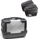 Maleta Kgr46 + Maletas K22N + Soporte + Portamaletas Rapida - Kappa Moto Compatible Con Honda Crf 1000 L Africa Twin Adventure Sports (2018-2019)