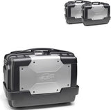 Maleta Kgr46 + Maletas Kgr33 + Soporte + Portamaletas Rapida - Kappa Moto Compatible Con Honda Crf 1000 L Africa Twin Adventure Sports (2018-2019)