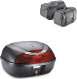 Maleta K42N + Alforjas Kmlw01 + Soporte + Portamaletas - Kappa Moto Compatible Con Suzuki Gsr 600 (2006-2011)