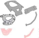 Rear Rack Monokey - Kappa Moto Compatible With Yamaha Fjr 1300 (2006-2012)