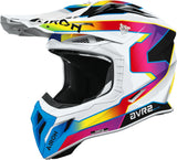 Casco Off-Road Para Moto Airoh Aviator Ace 2 - Av22S38 Composite Carbon Gloss Sunrise Talla Xl