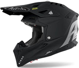 Casco Off-Road Para Moto Airoh Aviator 3 - Av311 Hpc Carbon Negro Mate Color Talla L