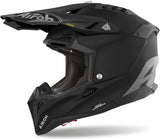 Casco Off-Road Para Moto Airoh Aviator 3 - Av3G35 Full Carbon 3K Mate Carbon Talla S