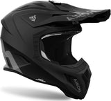 Casco Off-Road Para Moto Airoh Aviator Ace 2 - Ava211 Composite Carbon Negro Mate Color Talla M