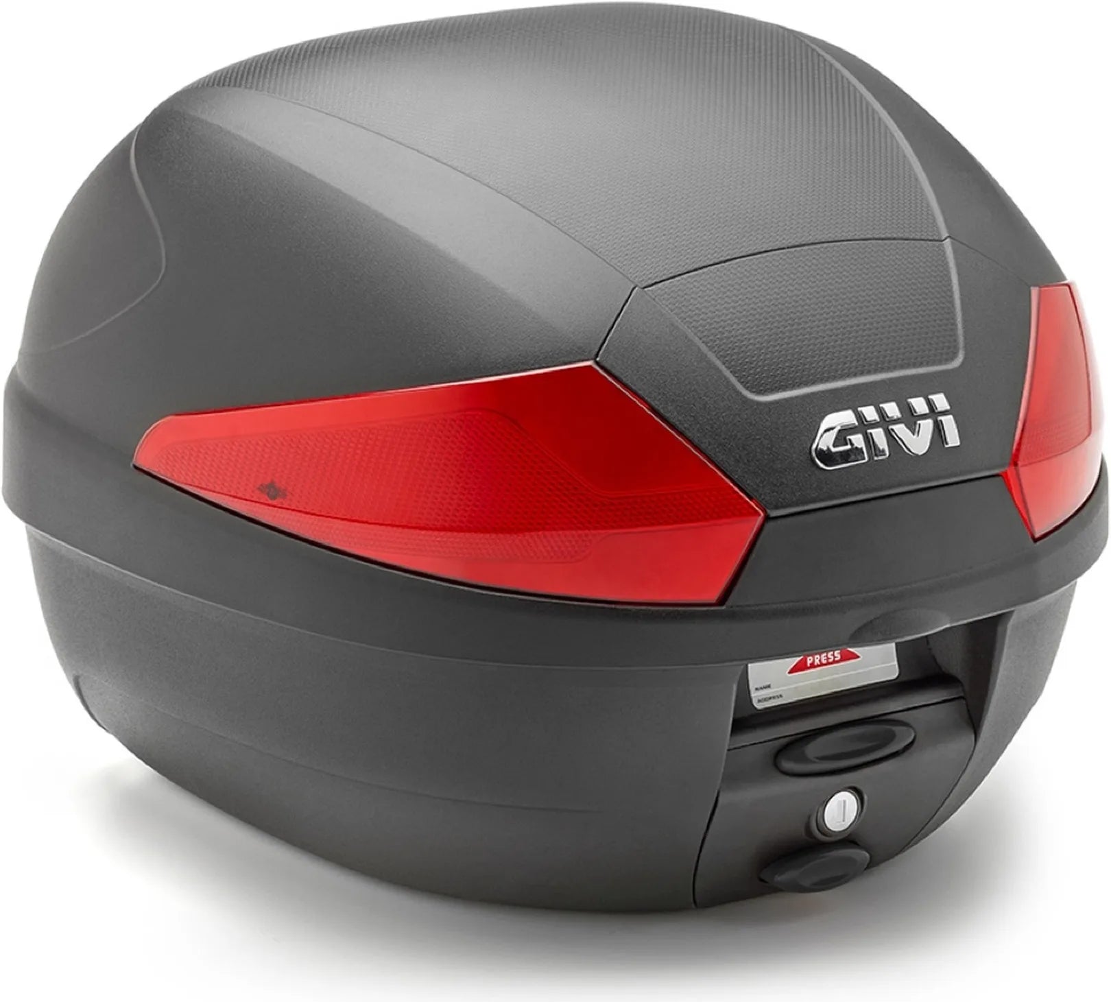 Baúl Monolock Negro 29 Lt Plastico - Givi Compatible Con Ktm 890 Smt (2023-2024)