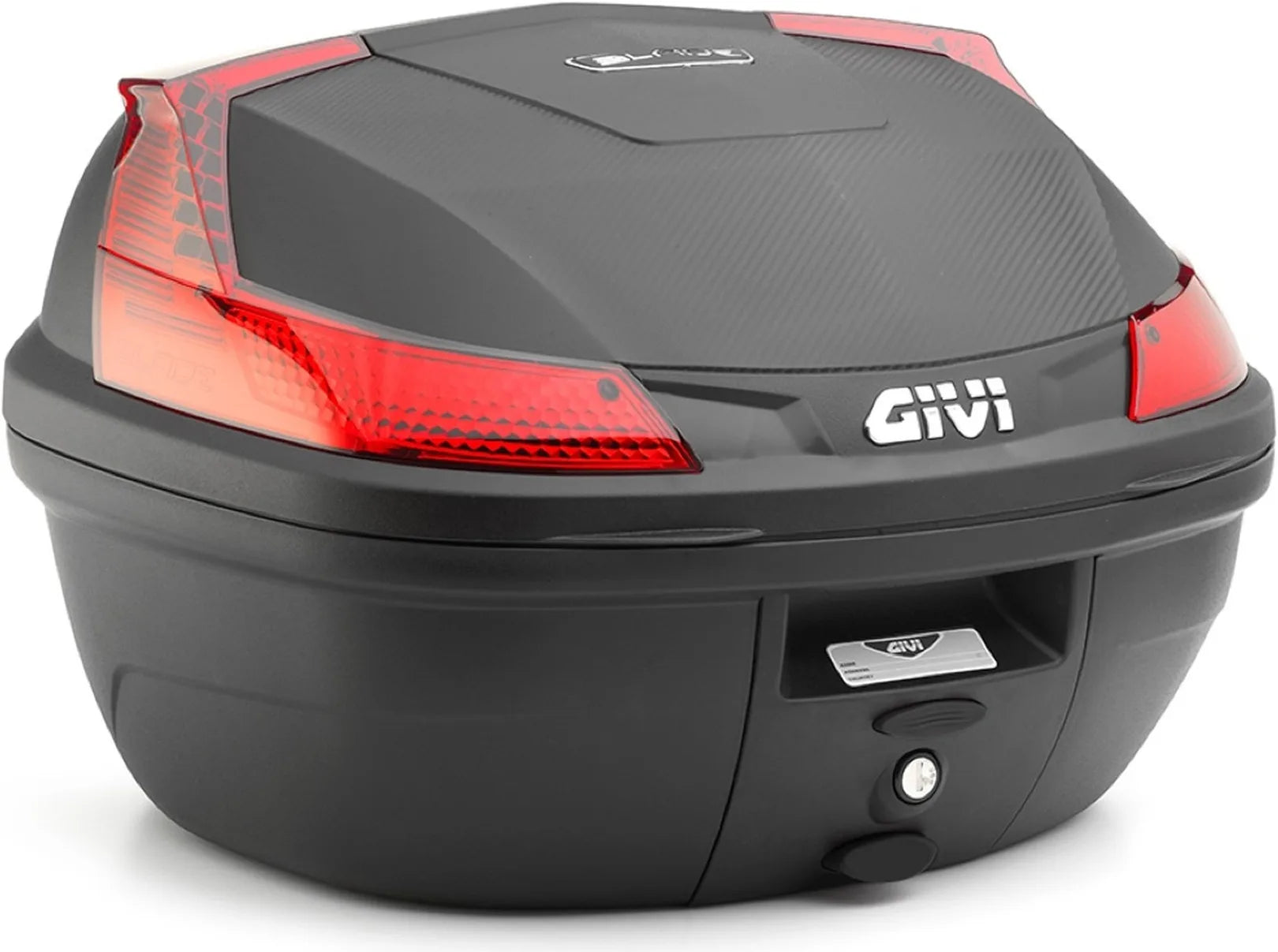 Baúl Monolock Blade Negro 37 Lt Blade Plastico - Givi Compatible Con Ktm 390 Adventure (2020-2024)