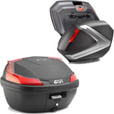 Baúl + Maletas Laterales Blade Argento 111 Lt Blade Plastico - Givi Compatible Con Honda Nc 750 S (2016-2020)