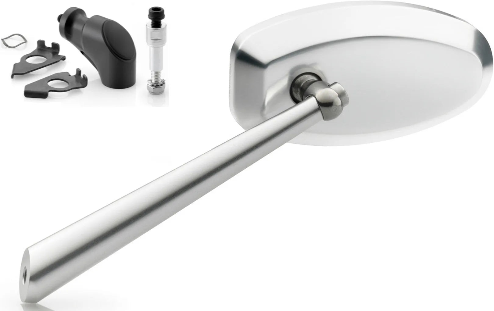 Espejo Side Mount Izquierdo Dynamic - Rizoma Compatible Con Yamaha T-Max 500 (2008-2011)