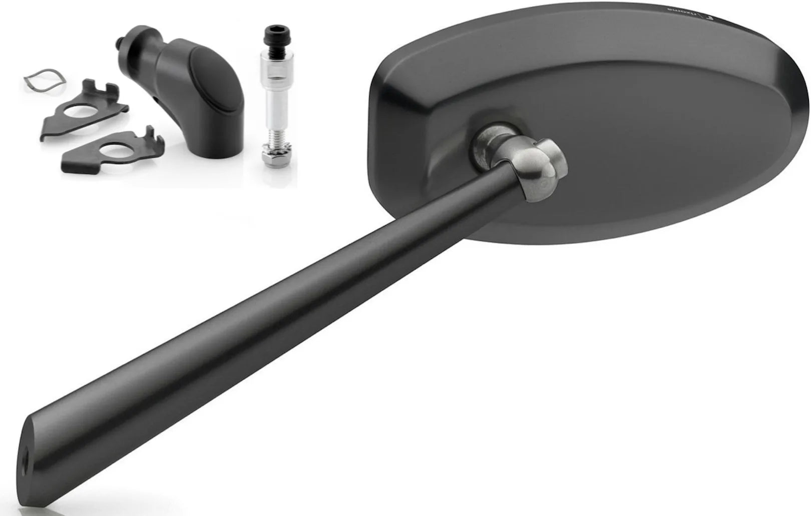 Espejo Side Mount Derecho Dynamic - Rizoma Compatible Con Yamaha T-Max 500 (2008-2011)