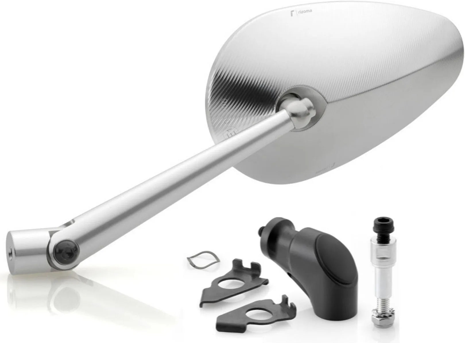 Espejo Side Mount Izquierdo Radial Rs - Rizoma Compatible Con Yamaha T-Max 500 (2008-2011)