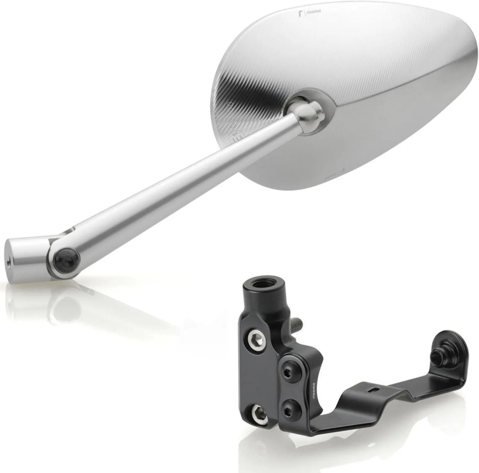 Espejo Side Mount Izquierdo Radial Rs - Rizoma Compatible Con Mv Agusta Rivale 800 Eas (2013-2019)