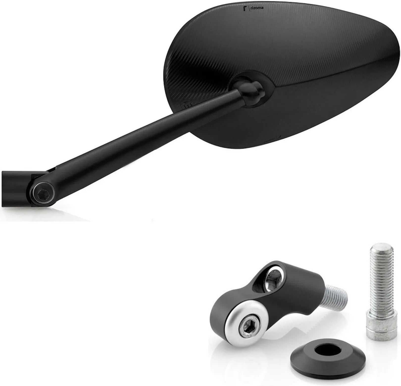 Espejo Side Mount Derecho Radial Rs - Rizoma Compatible Con Ducati Multistrada 1260 (2019-2020)