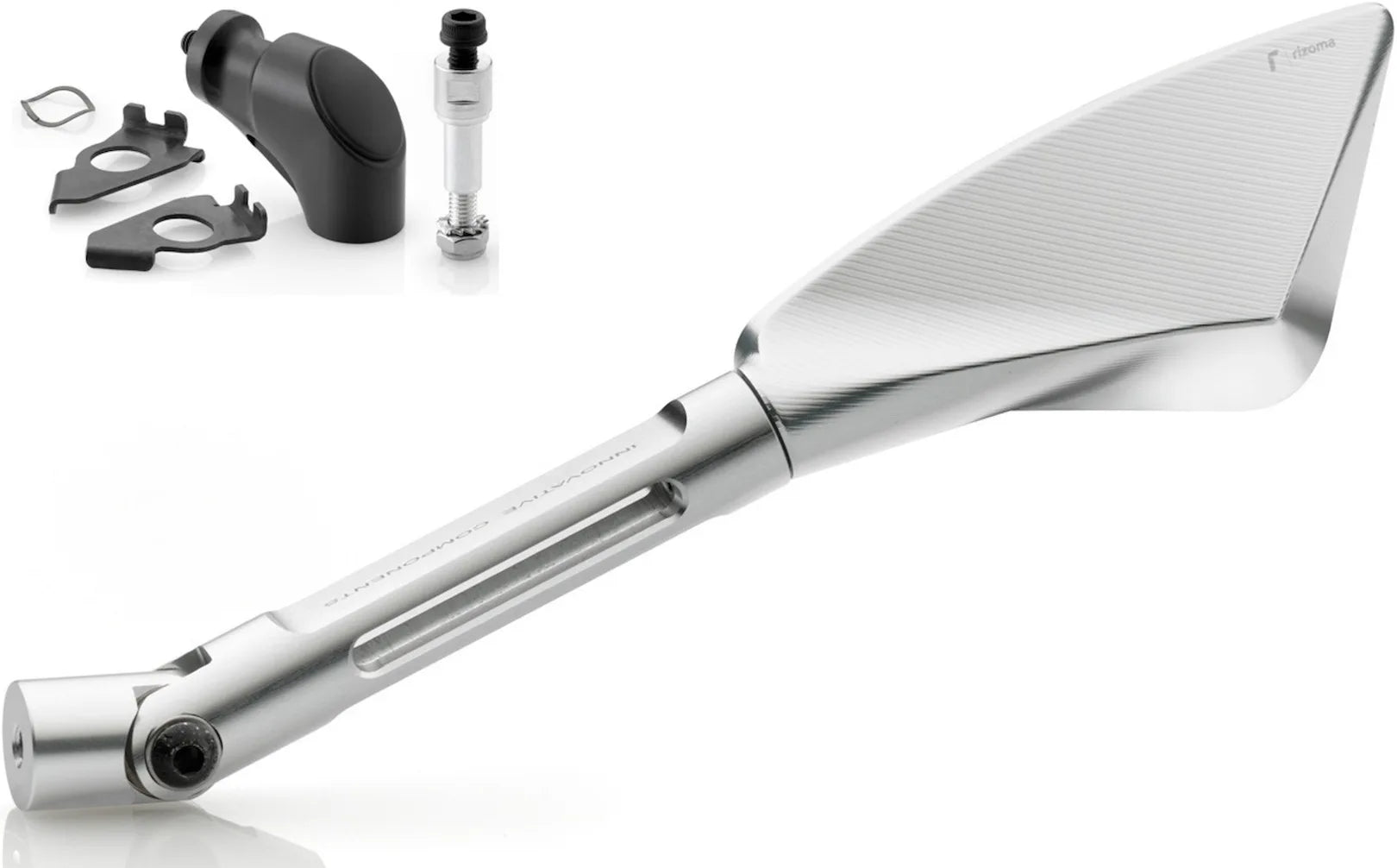 Espejo Side Mount Izquierdo Tomok - Rizoma Compatible Con Yamaha T-Max 500 (2008-2011)