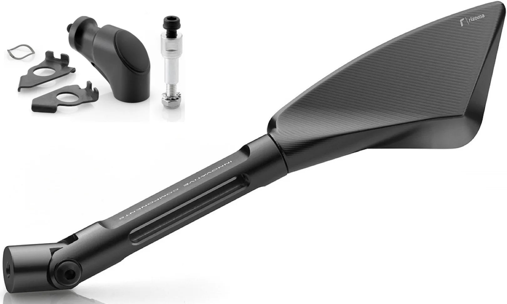 Espejo Side Mount Izquierdo Tomok - Rizoma Compatible Con Yamaha T-Max 500 (2008-2011)