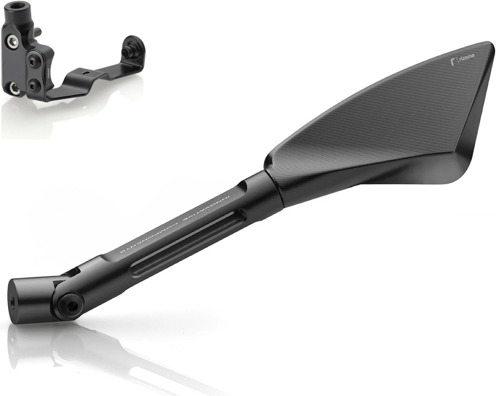 Espejo Side Mount Izquierdo Tomok - Rizoma Compatible Con Mv Agusta Rivale 800 Eas (2013-2019)