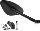 Espejo Side Mount Derecho Genesi - Rizoma Compatible Con Yamaha T-Max 530 (2012-2019)