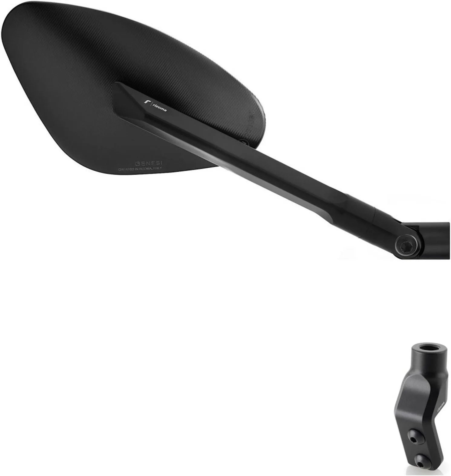 Espejo Side Mount Derecho Genesi - Rizoma Compatible Con Mv Agusta Rivale 800 Eas (2013-2019)