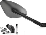 Espejo Side Mount Derecho Genesi - Rizoma Compatible Con Yamaha T-Max 530 (2012-2019)