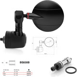 Espejo End Mount Izquierdo Universal Ø24,5(21>23) Spy-R Ø57 - Rizoma Compatible Con Ktm