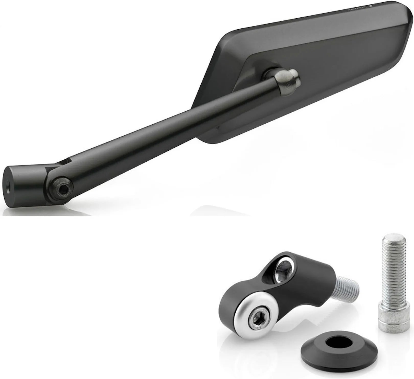 Espejo Side Mount Izquierdo Circuit 744 - Rizoma Compatible Con Ducati Multistrada Enduro 1200 (2015-2018)