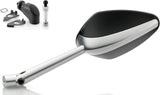 Espejo Side Mount Derecho Veloce Naked - Rizoma Compatible Con Yamaha T-Max 500 (2008-2011)