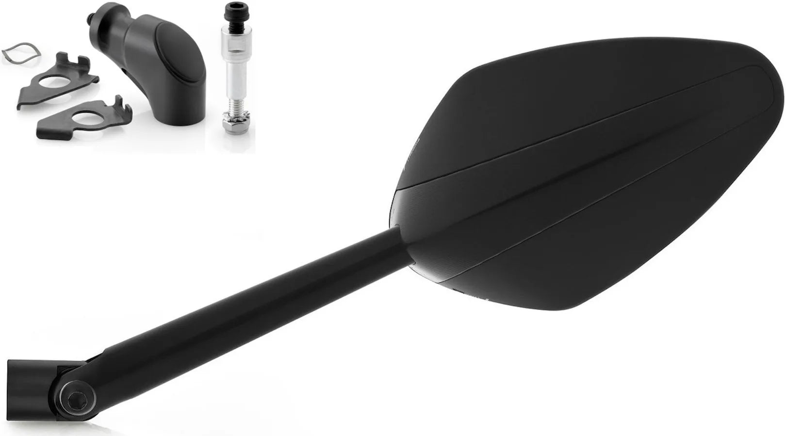 Espejo Side Mount Derecho Veloce Naked - Rizoma Compatible Con Yamaha T-Max 530 (2012-2019)