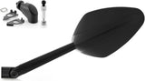 Espejo Side Mount Derecho Veloce Naked - Rizoma Compatible Con Yamaha T-Max 500 (2008-2011)
