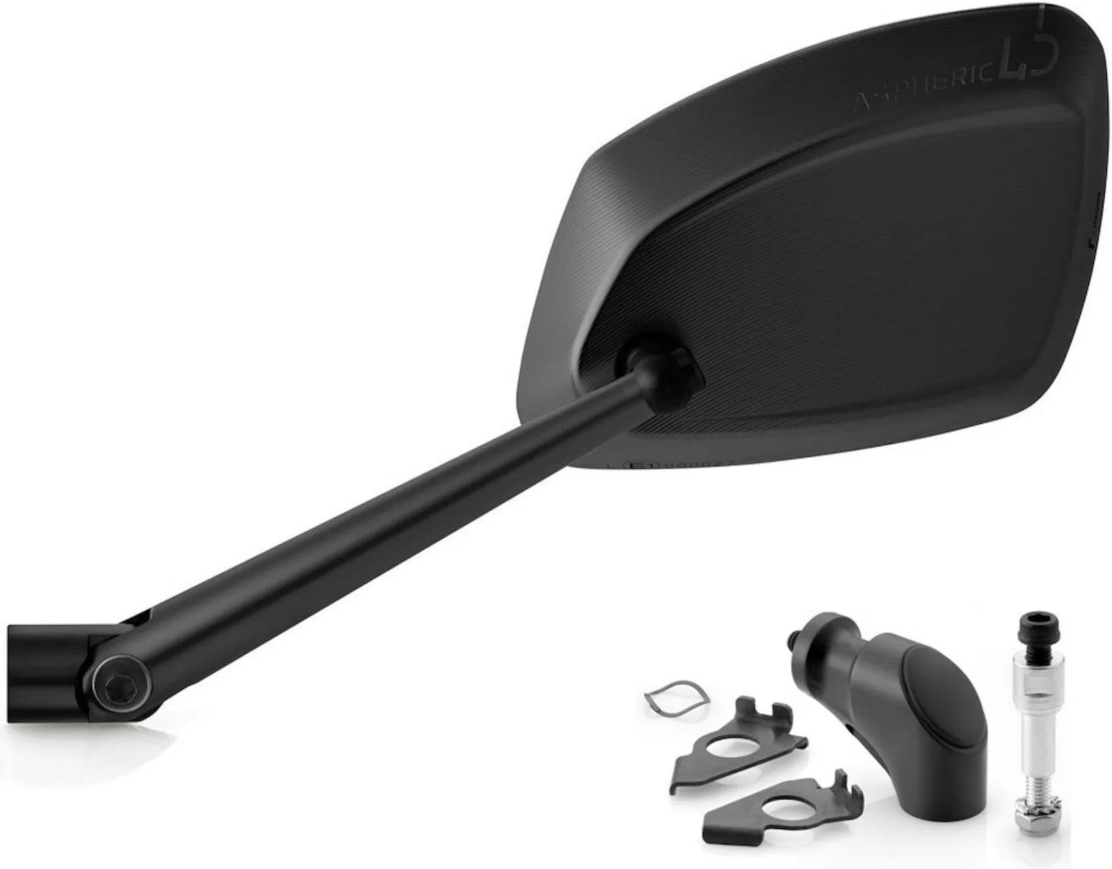 Espejo Side Mount Izquierdo 4D - Rizoma Compatible Con Yamaha T-Max 530 (2012-2019)