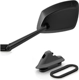 Espejo Side Mount Izquierdo Carenado 4D - Rizoma Compatible Con Yamaha T-Max 500 (2008-2011)