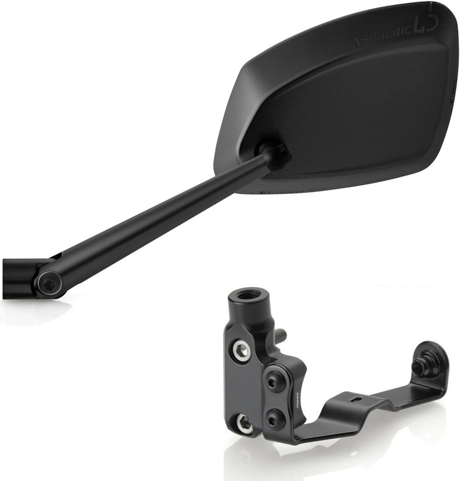 Espejo Side Mount Izquierdo 4D - Rizoma Compatible Con Mv Agusta Rivale 800 Eas (2013-2019)