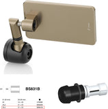 Mirror End Mount Left Universal Ø24,5(21>23) Quantum End - Rizoma Compatible With Moto Guzzi