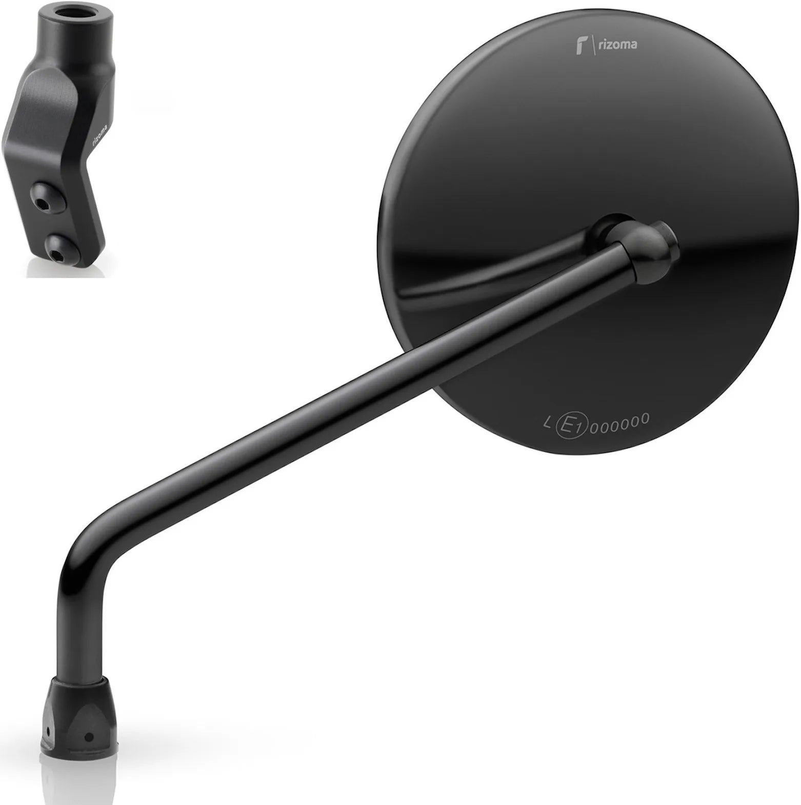 Espejo Direct Mount Derecho One - Rizoma Compatible Con Mv Agusta Rivale 800 Eas (2013-2019)