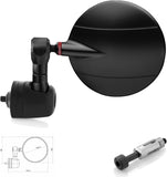 Espejo End Mount Izquierdo Spy-R Ø80 - Rizoma Compatible Con Bmw S 1000 R (2014-2020)