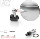 Mirror End Mount Right Universal Ø24,5(21>23) Spy-R Ø94.5 - Rizoma Compatible With Aprilia
