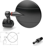 Mirror End Mount Left Spy-R Ø94.5 - Rizoma Compatible With Yamaha Fz-1 (2006-2016)