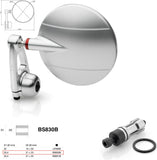 Espejo End Mount Derecho Universal Ø24,5(21>23) Spy-Arm Ø94.5 - Rizoma Compatible Con Bmw